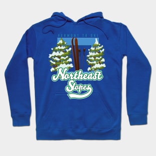 Northeast Slopes Vermont Ski logo Hoodie